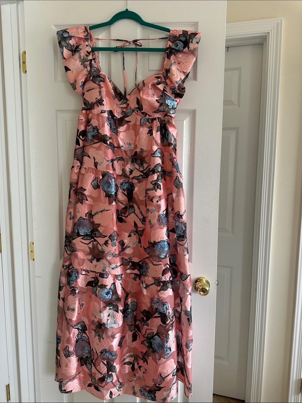 Pink floral dress by Buddy Love - size small (boutique label)